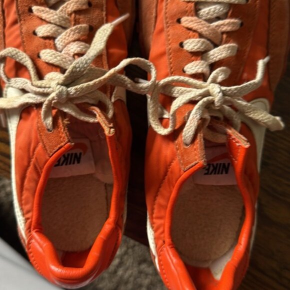 Vintage Nike Universe Late 1970s/Early 80s MadeIn USA Orange With Spikes Size 5 - Picture 13 of 16